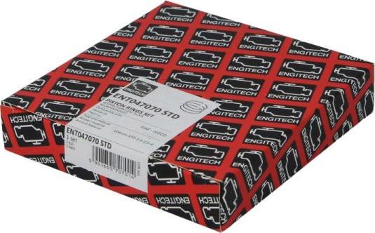 ENGITECH ENT047070 STD - Комплект поршневых колец abcparts.ee