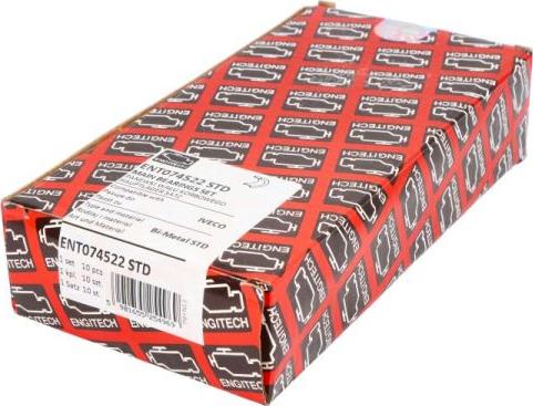 ENGITECH ENT074522 STD - Комплект подшипников коленчатого вала abcparts.ee