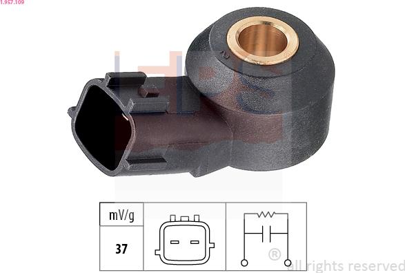 EPS 1.957.109 - Датчик детонации abcparts.ee