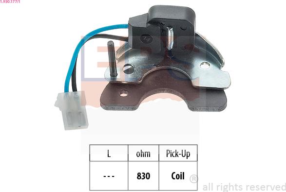 EPS 1.930.177/1 - Датчик, импульс зажигания abcparts.ee