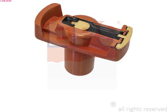 EPS 1.406.056R - Бегунок распределителя зажигани abcparts.ee
