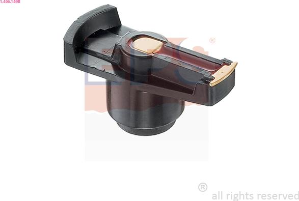 EPS 1.406.149R - Бегунок распределителя зажигани abcparts.ee