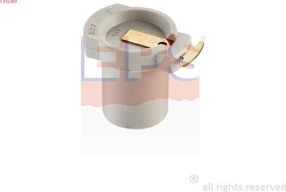 EPS 1.415.097 - Бегунок распределителя зажигани abcparts.ee