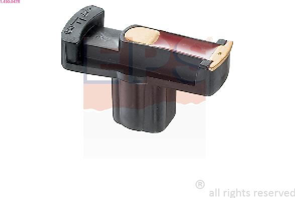 EPS 1.430.047R - Бегунок распределителя зажигани abcparts.ee