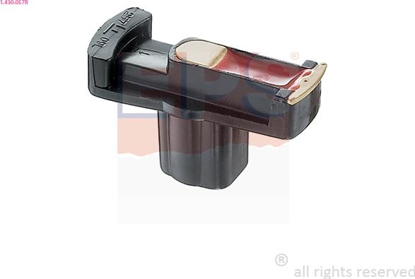 EPS 1.430.057R - Бегунок распределителя зажигани abcparts.ee