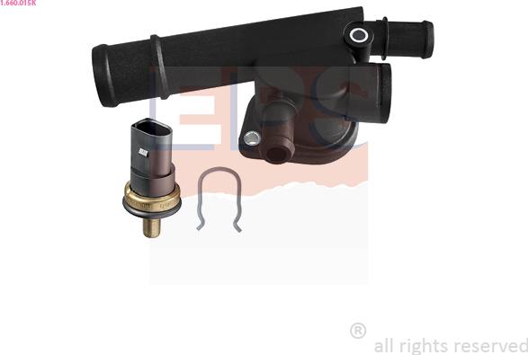 EPS 1.660.015K - Термостат охлаждающей жидкости / корпус abcparts.ee