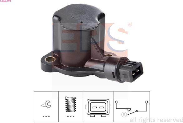 EPS 1.860.193 - Датчик включения фары заднего хода abcparts.ee