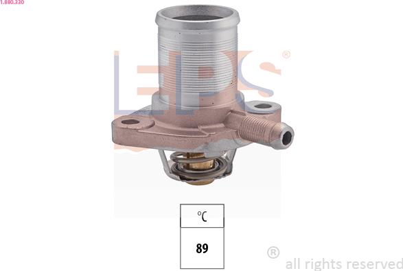 EPS 1.880.330 - Термостат охлаждающей жидкости / корпус abcparts.ee
