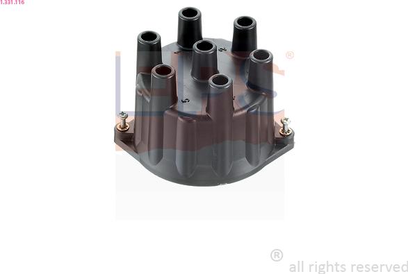 EPS 1.331.116 - Крышка распределителя зажигания abcparts.ee