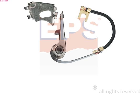 EPS 1.215.086 - Контактная группа, распределитель зажигания abcparts.ee