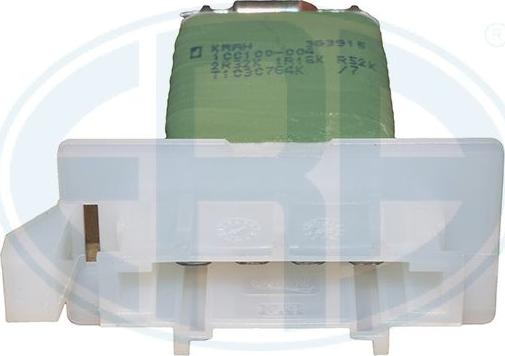 ERA 665133 - Сопротивление, реле, вентилятор салона abcparts.ee
