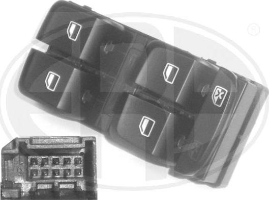 ERA 662503 - Выключатель, стеклоподъемник abcparts.ee