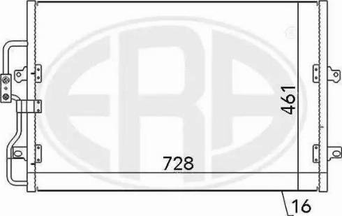 BEHR 8FC 351 035-421 - Конденсатор кондиционера abcparts.ee