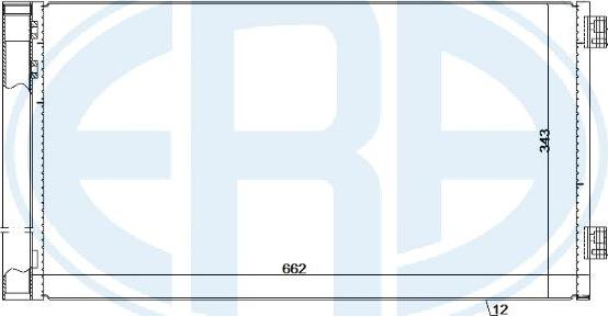 ERA 667249 - Конденсатор кондиционера abcparts.ee