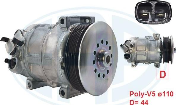 ERA 670099 - Компрессор кондиционера abcparts.ee