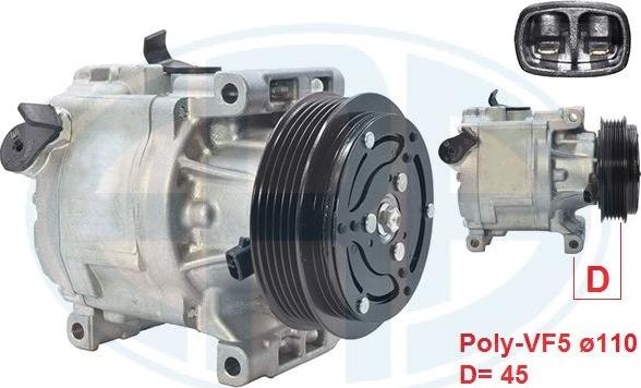 ERA 670094 - Компрессор кондиционера abcparts.ee