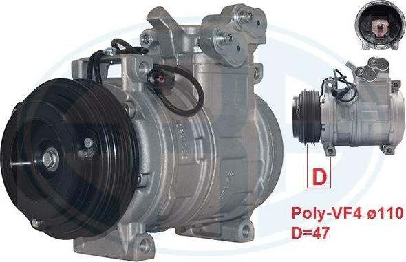 ERA 670006 - Компрессор кондиционера abcparts.ee