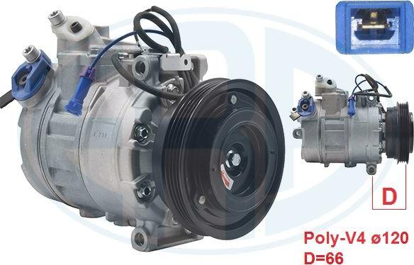 ERA 670014 - Компрессор кондиционера abcparts.ee