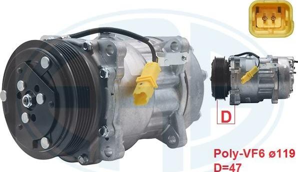 ERA 670031 - Компрессор кондиционера abcparts.ee