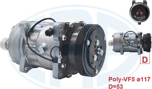 ERA 670029 - Компрессор кондиционера abcparts.ee