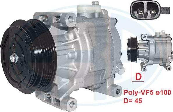 ERA 670072 - Компрессор кондиционера abcparts.ee