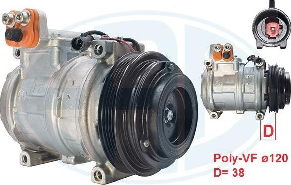 ERA 670143 - Компрессор кондиционера abcparts.ee