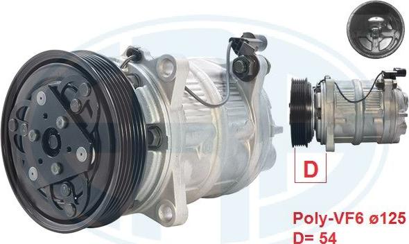 ERA 670112 - Компрессор кондиционера abcparts.ee