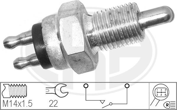 ERA 330232 - Датчик включения фары заднего хода abcparts.ee
