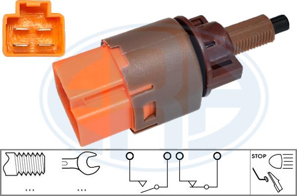 ERA 331069 - Выключатель стоп сигнала / сцепления abcparts.ee