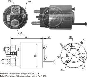 ERA 227392 - Тяговое реле, соленоид, стартер abcparts.ee