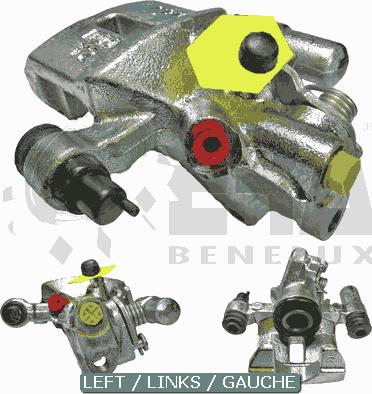 ERA Benelux BC52531 - Тормозной суппорт abcparts.ee