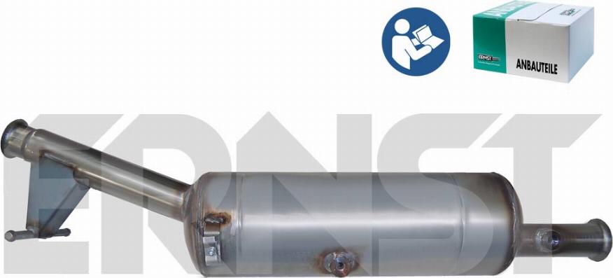 ERNST 911221 - Сажевый / частичный фильтр, система выхлопа ОГ abcparts.ee