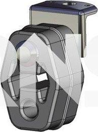 ERNST 490115 - Кронштейн, втулка, система выпуска ОГ abcparts.ee