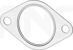 ERNST 498234 - Прокладка, труба выхлопного газа abcparts.ee