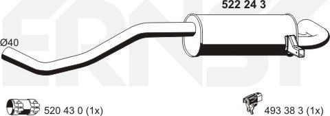 ERNST 522243 - Lõppsummuti abcparts.ee