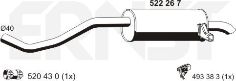 ERNST 522267 - Lõppsummuti abcparts.ee