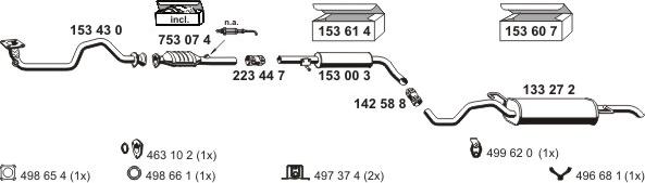 ERNST 060228 - Система выпуска ОГ abcparts.ee