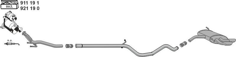 ERNST 060711 - Система выпуска ОГ abcparts.ee