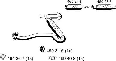 ERNST 330428 - Труба выхлопного газа abcparts.ee