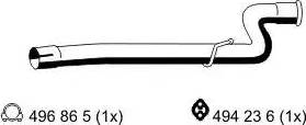 ERNST 331548 - Труба выхлопного газа abcparts.ee