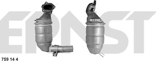 ERNST 759144 - Катализатор abcparts.ee
