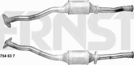 ERNST 754637 - Катализатор abcparts.ee