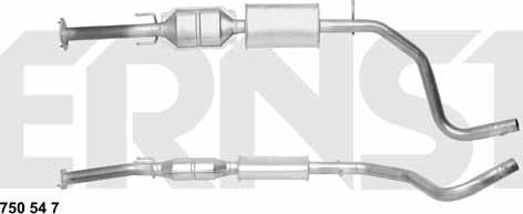 ERNST 750547 - Катализатор abcparts.ee