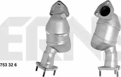 ERNST 753326 - Катализатор abcparts.ee