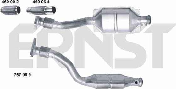 ERNST 757089 - Катализатор abcparts.ee