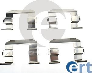 ERT 420207 - Комплектующие для колодок дискового тормоза abcparts.ee