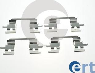 ERT 420289 - Комплектующие для колодок дискового тормоза abcparts.ee
