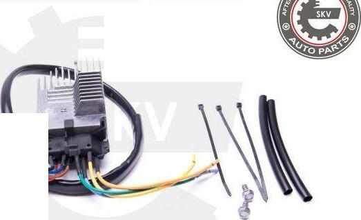 Esen SKV 94SKV800 - Дополнительный резистор, вентилятор кондиционера abcparts.ee