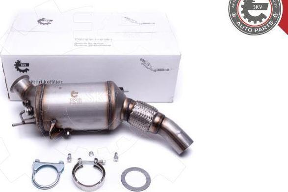Esen SKV 62SKV500 - Сажевый / частичный фильтр, система выхлопа ОГ abcparts.ee