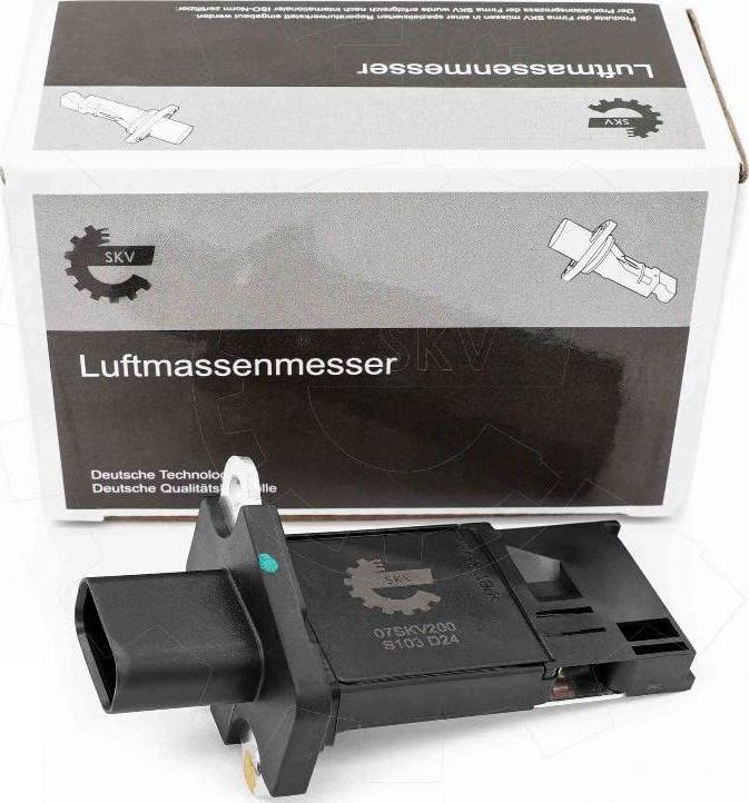 Esen SKV 07SKV200 - Датчик потока, массы воздуха abcparts.ee